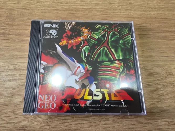 Jogo Pulstar Neo Geo Cd Prensado 