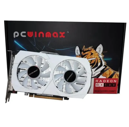 PLACA DE VÍDEO (rx580 16gb) semi novo