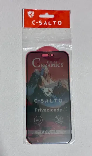Película Cerâmica IPhone 15 e 16