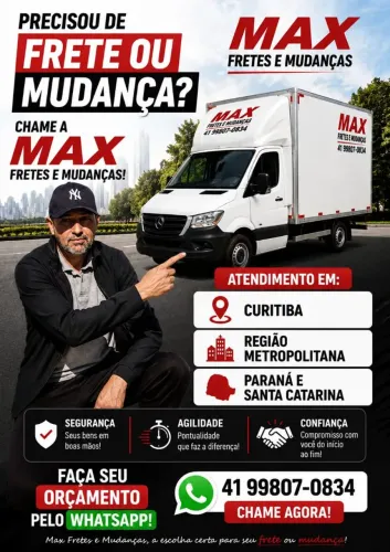 Mudanças, fretes, carretos.