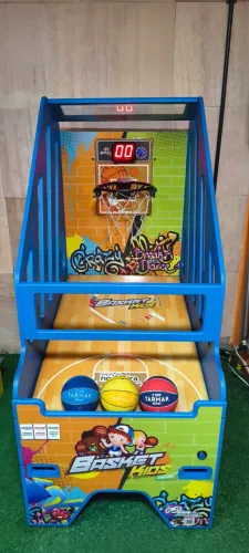 BASKET KIDS NOGUEIRA BRINQUEDOS E PARQUES - SIMULADOR DE BASQUETE INFANTIL