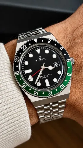 Relógio Timex GMT Q 38mm
