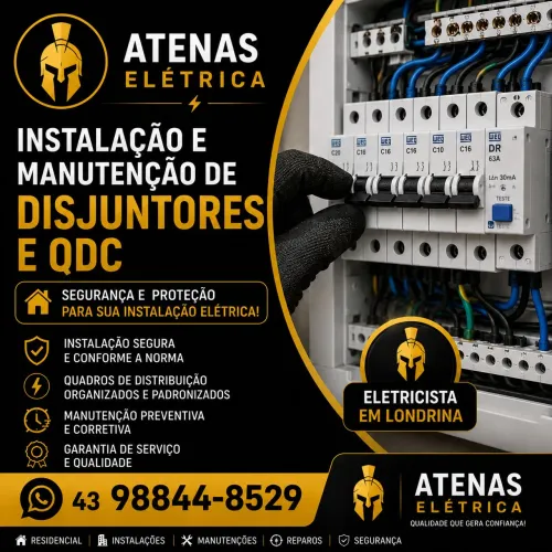 Troca de Disjuntores e QDC