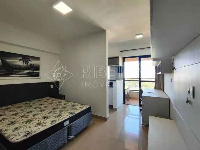 Apartamento mobiliado com 1 suíte para locação na Ribeirânia