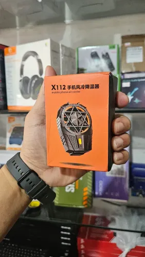 Cooler de ventilação com fio  X112 para celular 