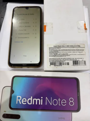 Celular Xiaomi Redmi Note 8 Dual Sim 128 Gb Black 4 Gb Ram (Usado)