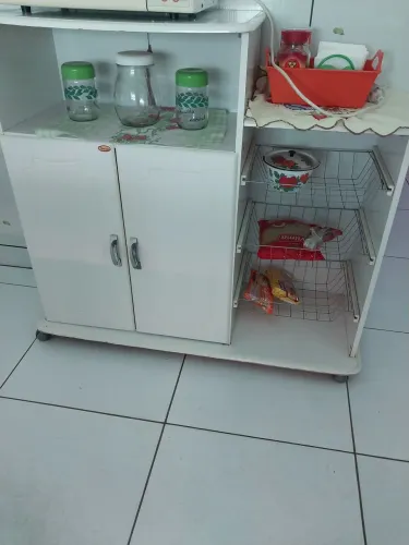 Balcão com fruteira