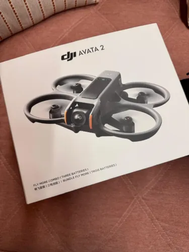 Drone DJI Avata 2 Fly More Combo - 3 baterias | Novo, sem uso