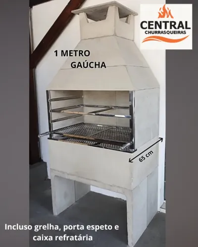 CHURRASQUEIRA ROBUSTA 1 METRO - GAÚCHA