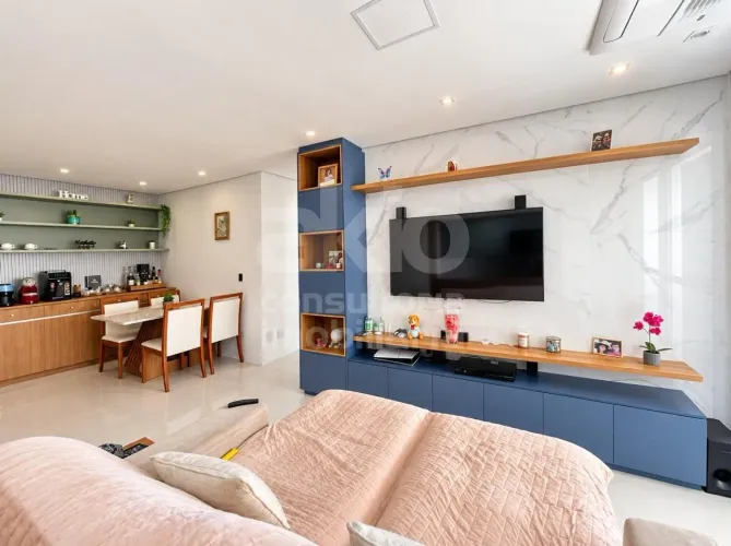 Apartamento à venda no Centro de Osasco-SP: 3 quartos, 2 suítes, 3 banheiros, 2 vagas, 91,