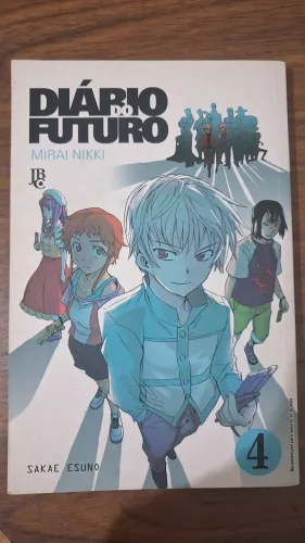 Mangá MIRAI NIKKI (diário do futuro) vol.4 usado