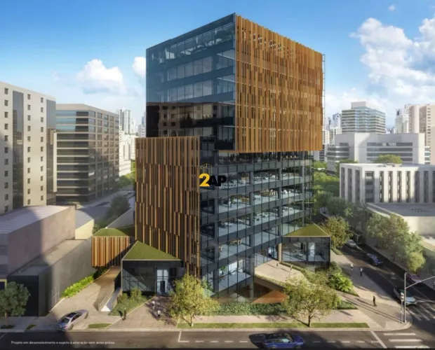 Laje comercial de Alto Padrão para Locação no Itaim Bibi, São Paulo-SP: 1.000 m².