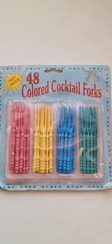 Conjunto de garfinhos reutilizável com 48 peças