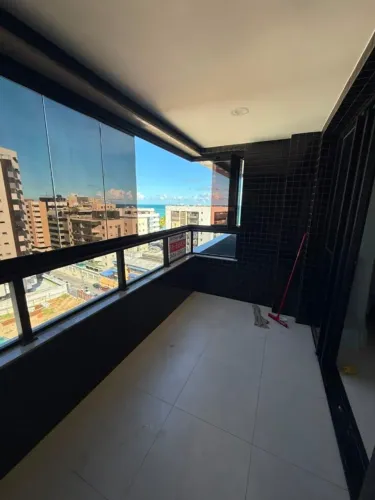 Apartamento 100% Nascente com Vista Mar - 2ª Quadra da Praia | Varanda Gourmet -