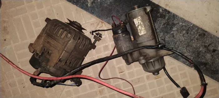 Alternador motor de partida do fiesta 1.0 8 válvula 