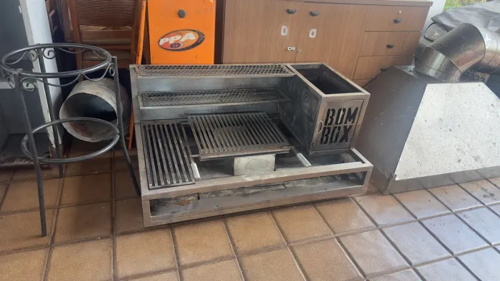 Parrilla Profissional Bancada Inox 