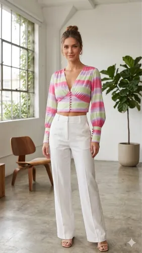 Lote de roupas feminina