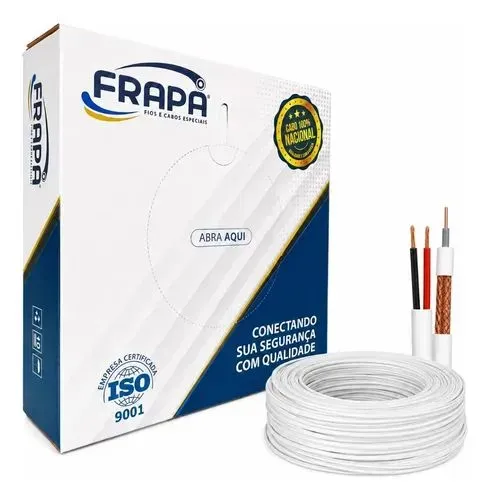 Cabo coaxial 100M - 2 unidades disponíveis