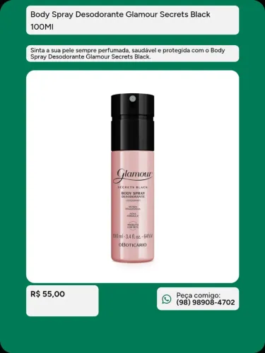 Perfumaria feminina