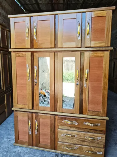 Roupeiro de casal 4 portas espelhado novo frete grátis