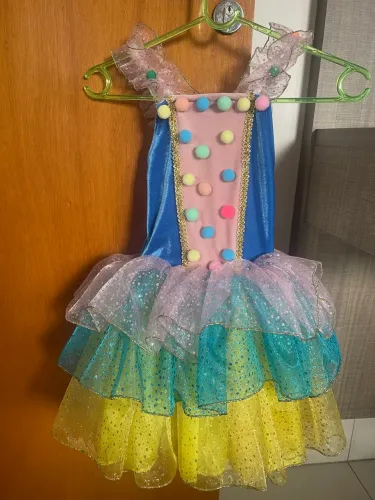 Vestido de balé infantil