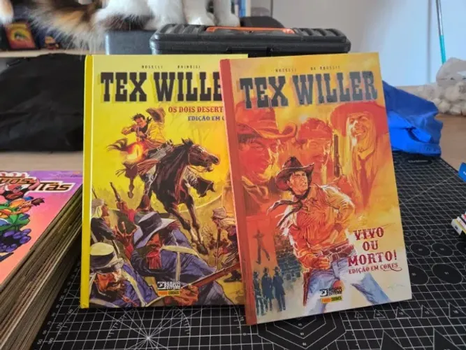Tex Willer: Os Dois Desertores + Tex Willer: Vivo Ou Morto + Dragonero: A Origem