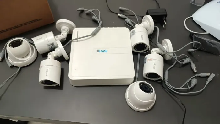 Kit DVR + 6 câmeras