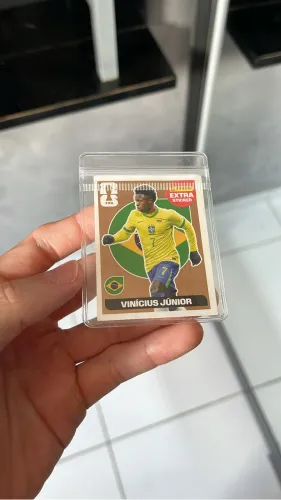 VINI JR Bronze Legend Copa 2026 em perfeito estado