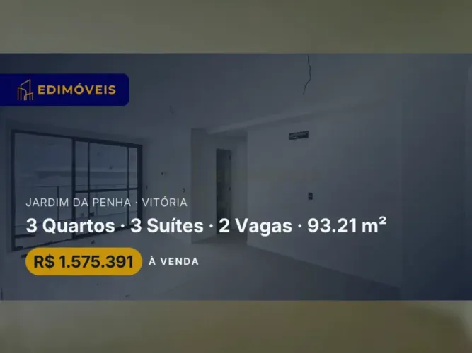 Apartamento em Jardim da Penha: 3 Suítes e Alto Padrão de Acabamento