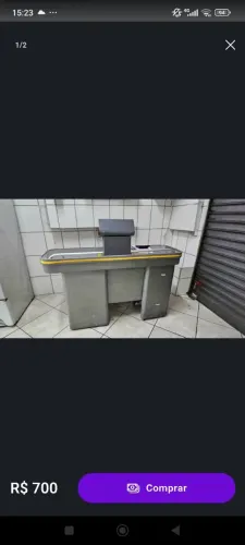 Caixa de mercadinho