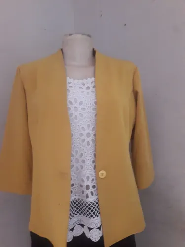Blazer feminino Linda Dona veste 42