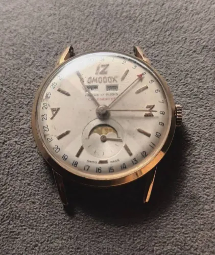 Relógio Omodox suísso anos 60