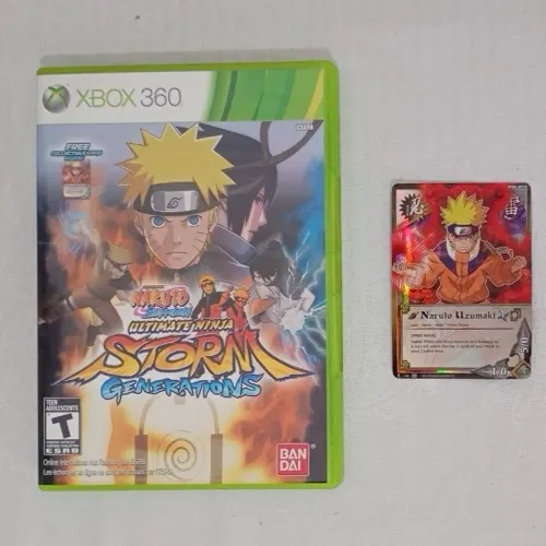Naruto Storm Generations ( com Card ) Xbox 360 - Mídia Física Original-
