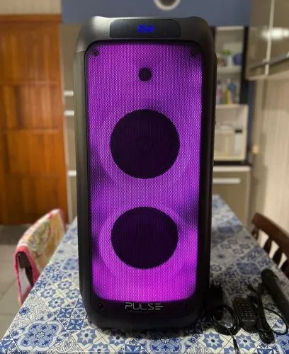 Caixa de Som Pulse SP518 2000W - Muito Nova