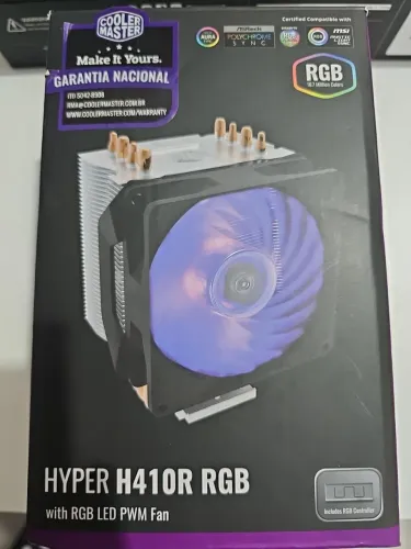 Cooler Master Hyper H410R RGB - Cooler para Processador Intel e AMD
