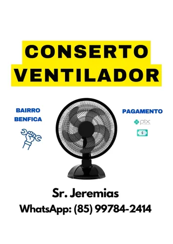 Conserto ventilador 