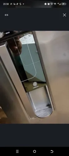Geladeira Eletrolux inox