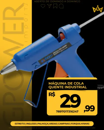 MÁQUINA DE COLA QUENTE 