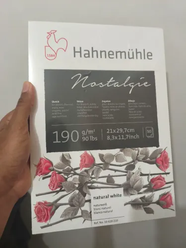 Folha hahnemuhle nostalgie 50 folhas