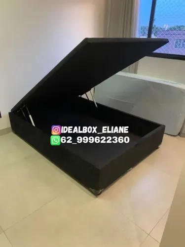 Box baú casal inteiro 138×188 _ Organização e praticidade no dia a dia.