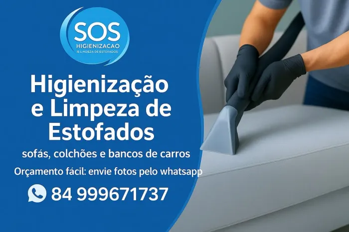 Higienização de estofados