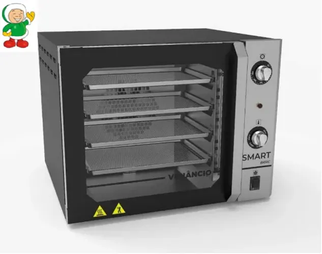 6531 - FORNO ELETRICO SMART CORPO E PAINEL INOX 220V. / MARCA: VENÂNCIO