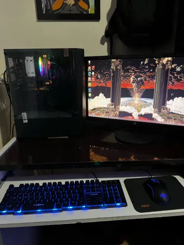 Computador PC Completo com Monitor Full HD + Kit Gamer