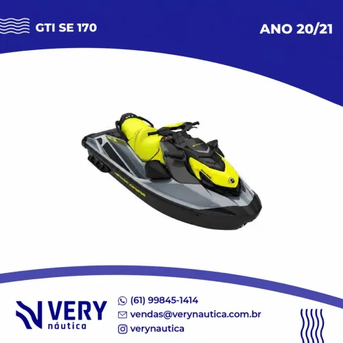 Jet Ski Sea Doo GTI SE 170 C/ SOM MODELO 2021