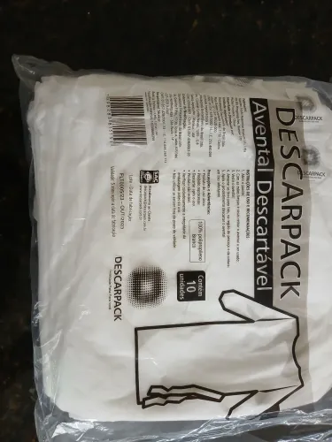  pacotes de avental descartável branco .Faço doação se vier retirar Zona norte de SP