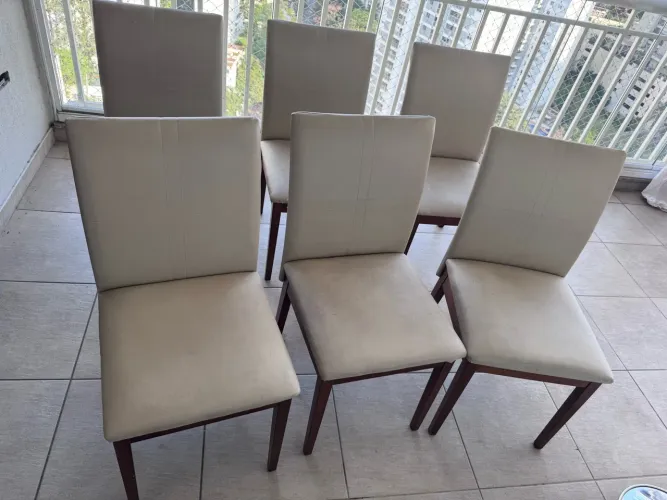 6 Cadeiras de Mesa de Jantar Lindas
