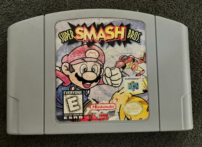 Smash Bros Nintendo 64 Jogo