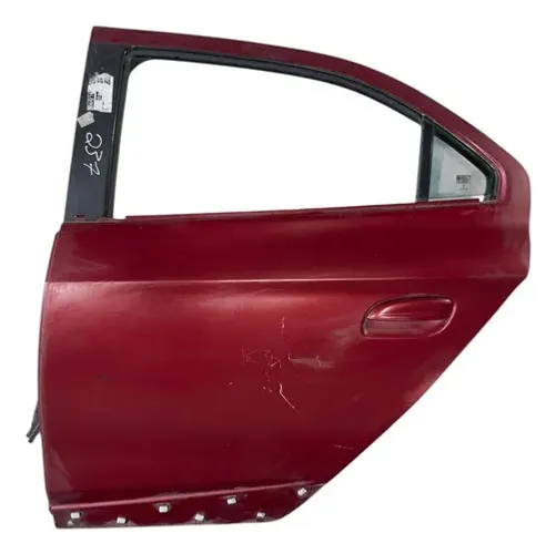 Porta Onix 2020/21 Hatch Traseira Esquerda Vermelha Traseira Esquerdo Vermelho