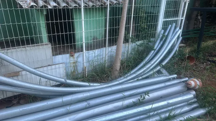 Poste de iluminação pública