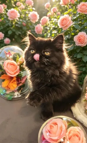 Black Persa Amuleto da Sorte